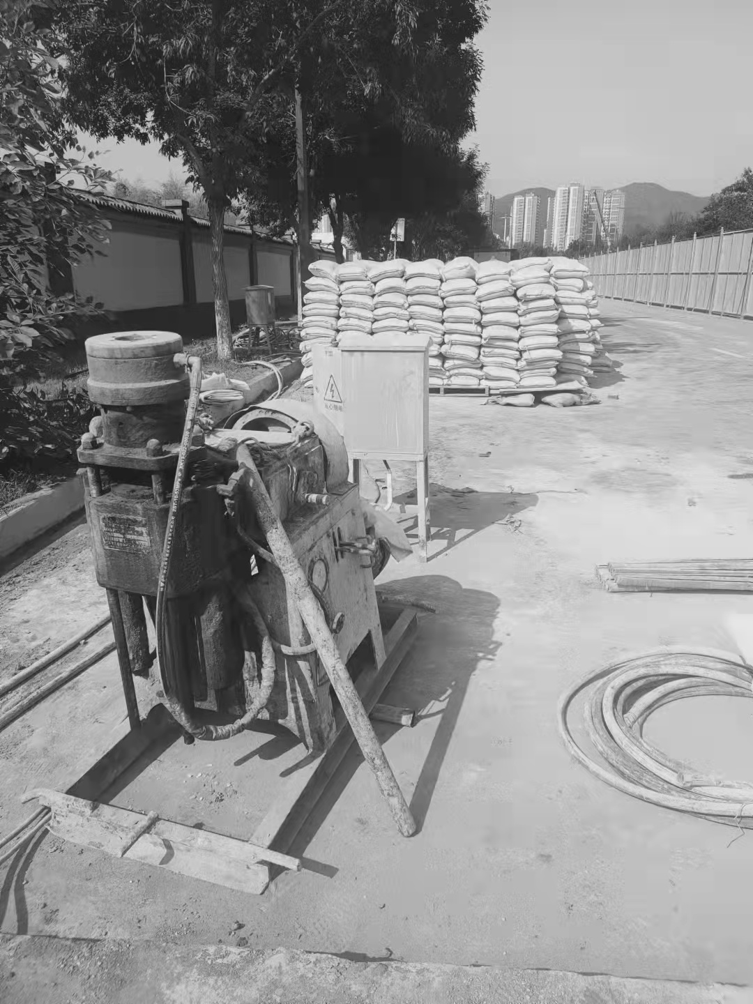 后湖管理区场区重载车疑难路基处理方案